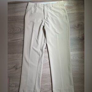 FootJoy FJ Flat Front Chino Golf Pants Tan Men’s Size 36x32